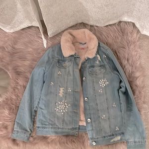 Bedazzled denim jacket